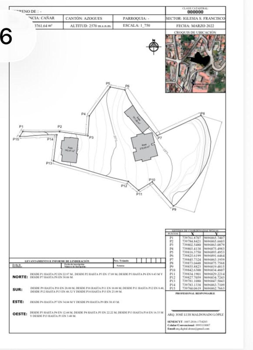 Gran Propiedad de Venta en El Centro de Azogues. Provincia de Cañar — imagen 5