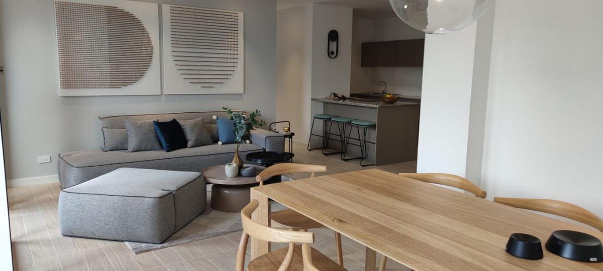 Scc. Venta Estudio de 33,5 m² con Terraza de 4,4 m². Piso 7 – Cumbayá. Proyecto Botániqo — imagen 4