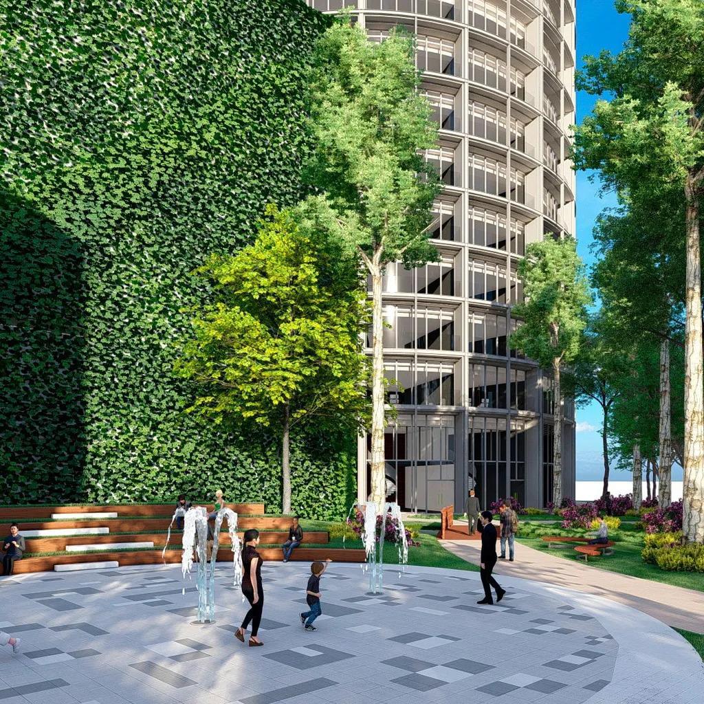 Puerto Santa Ana. Edificio Soho 360 Oficina de 124 m² en Venta. Guayas — imagen 4