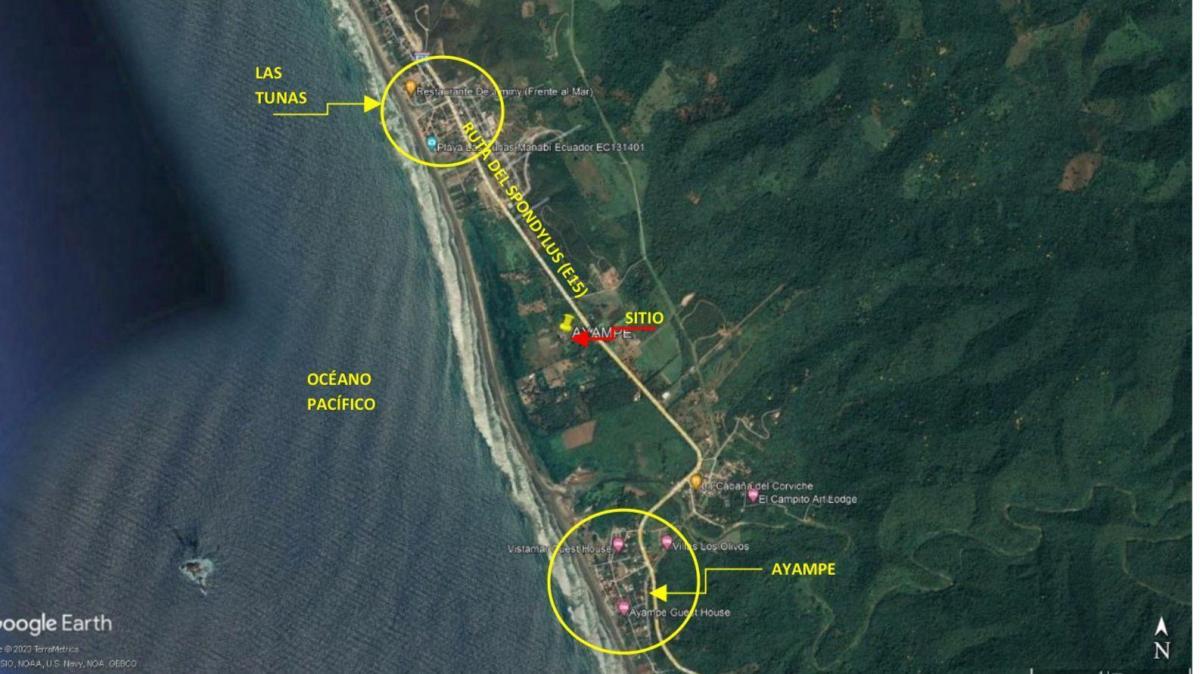 Vendo Macrolote de 20 Ha en Sector de Ayampe Ecuador, Manabí — imagen 4