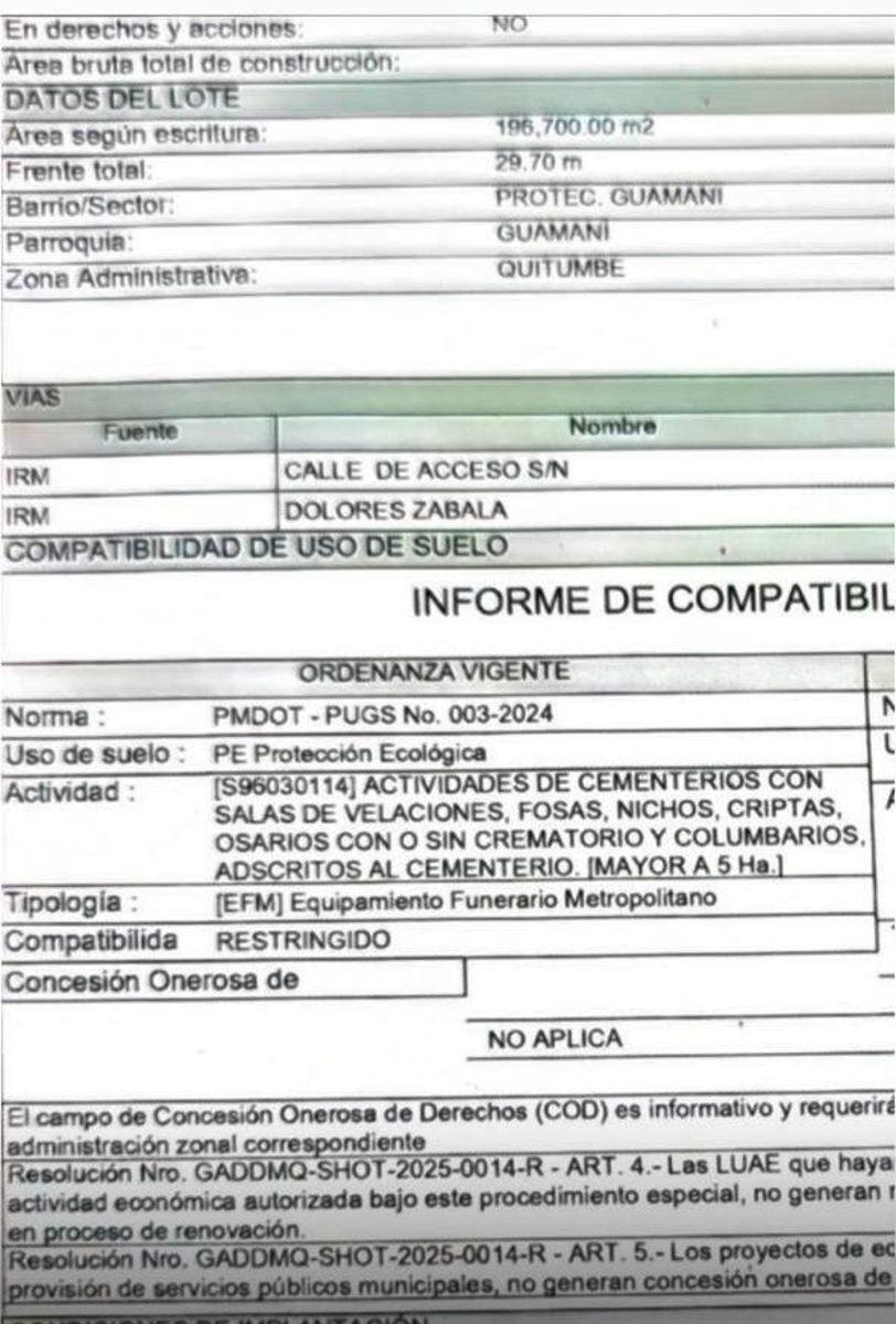 Oportunidad de Inversión – 20 Hectáreas en El Sur de Quito — imagen 4