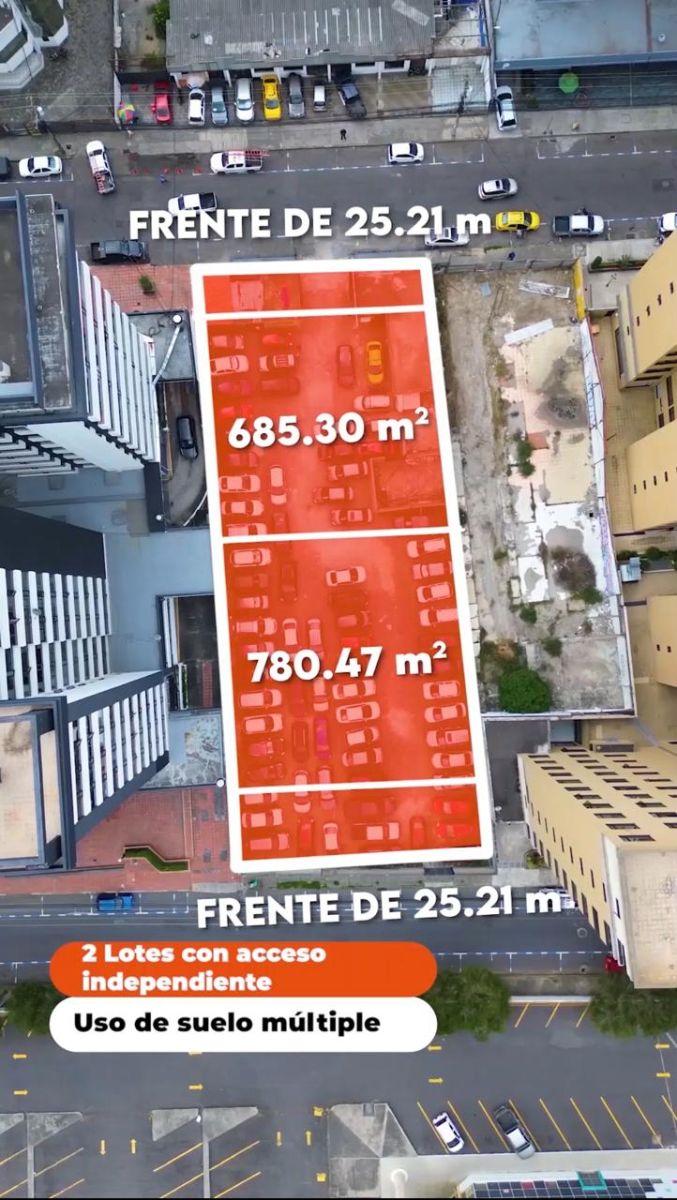 Venta de Lote Son 1470 m² Sector La Carolina Iñaquito — imagen 3