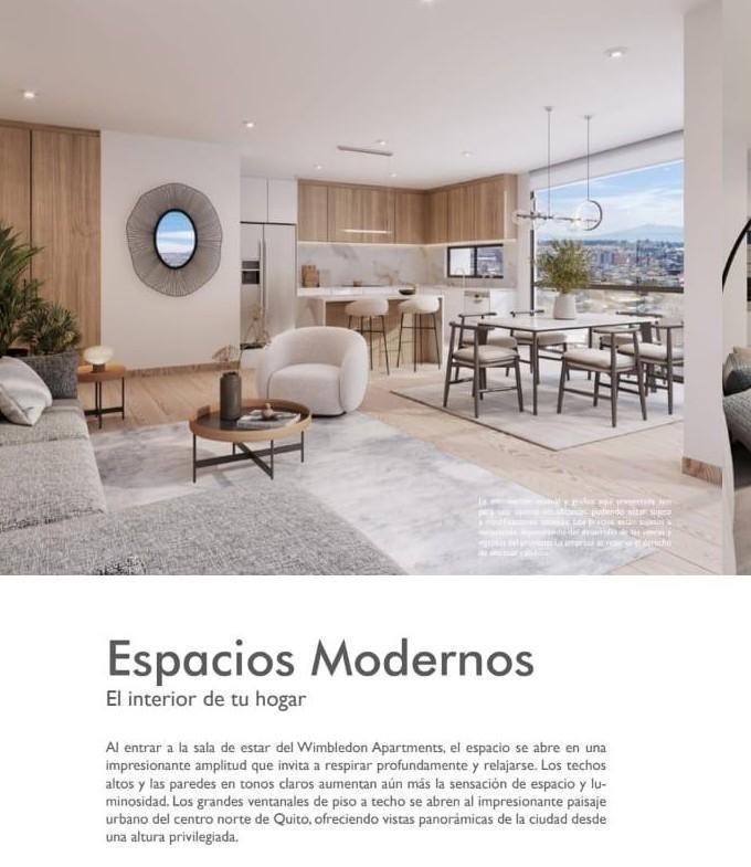 Suites y Departamentos de 2 y 3 Dorm. en Venta, Quito Tennis, Pedro Sarmiento de Gamboa — imagen 4