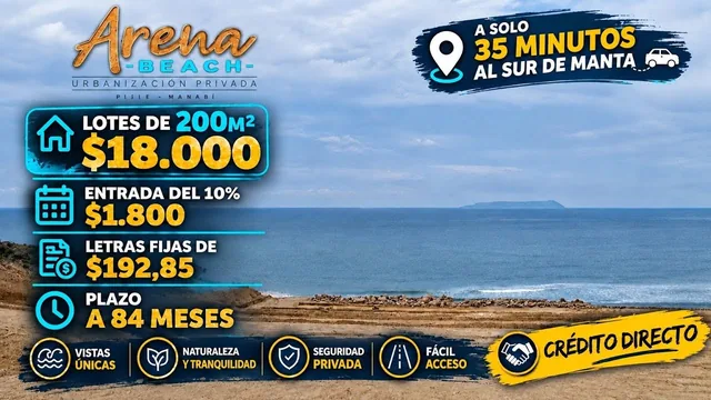Terrenos Frente al Mar | A 35 minutos al sur de Manta | Desde $17.000 — imagen 5