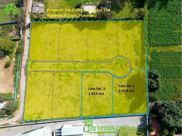 Venta de Terreno 1.014 m². Puembo, Proyecto Los Colibríes, Lote No.2. Provincia de Pichincha — imagen 5