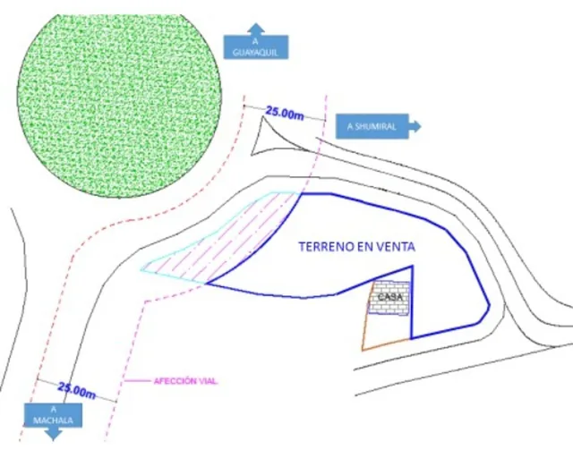 Terreno Esquinero de 1.600 m² en Venta – Vía Panamericana Guayaquil–machala, Azuay — imagen 5