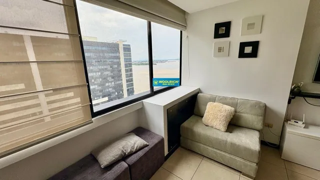 Bellini, Alquilo/vendo Depart Vista Al Rio, 1 Dorm, Parqueo. Guayas — imagen 4
