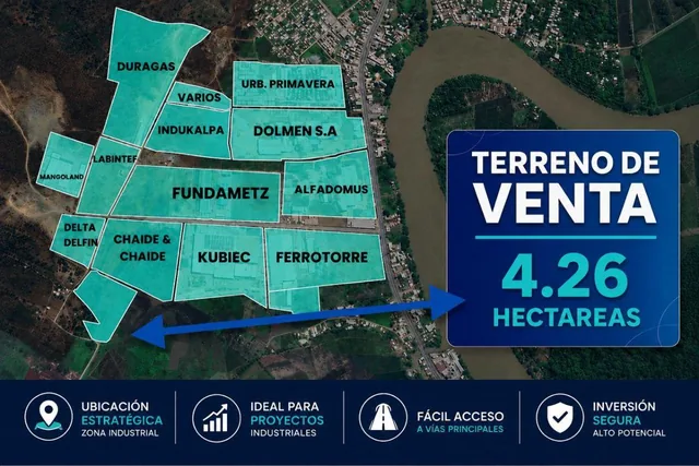 Venta Macro Lote Industrial Alto Impacto Enkm 30 Vía Guayaquil - Daule a. Quintana, Guayas — imagen 3