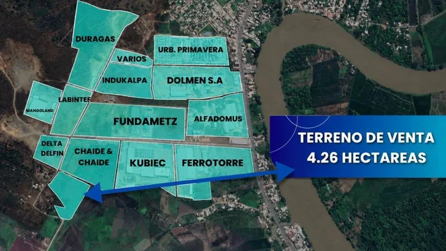 Venta Macro Lote Industrial Alto Impacto Enkm 30 Vía Guayaquil - Daule a. Quintana, Guayas — imagen 2