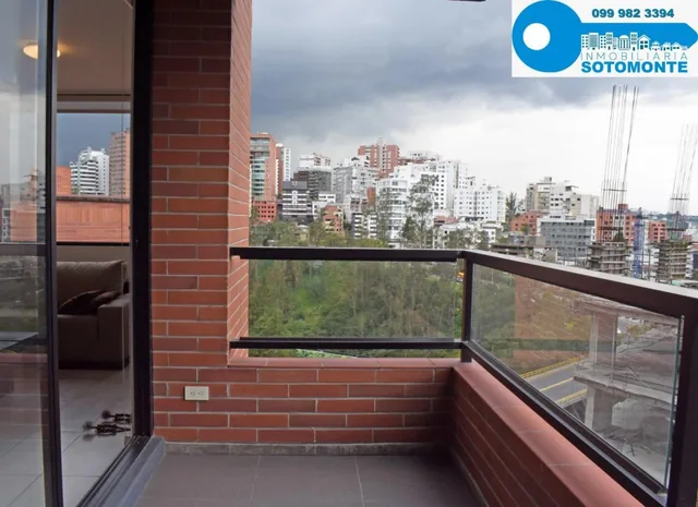 Departamento de Venta Bellavista con Balcon Moderno Piso Alto Linda Vista 3 Hab. Provincia de Pichincha — imagen 2