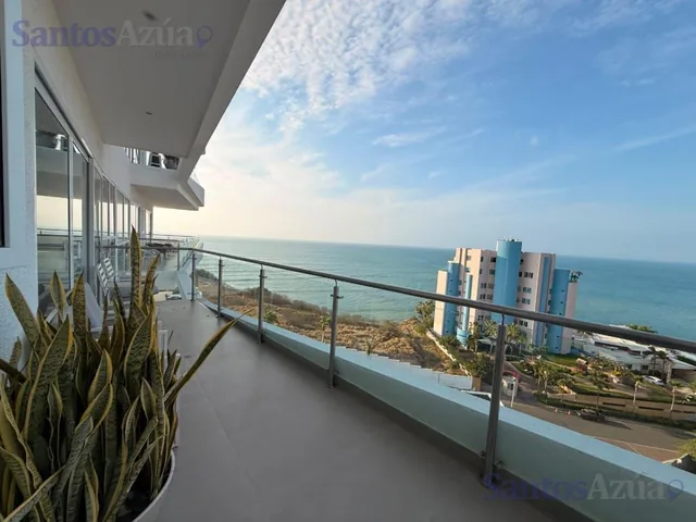 Departamento con Vista Al Mar y Ciudad de 3 Habitaciones, Manabí — imagen 4