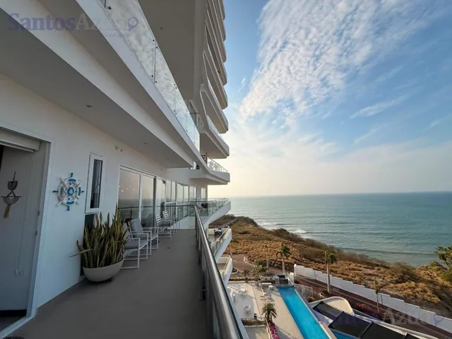 Departamento con Vista Al Mar y Ciudad de 3 Habitaciones, Manabí — imagen 2