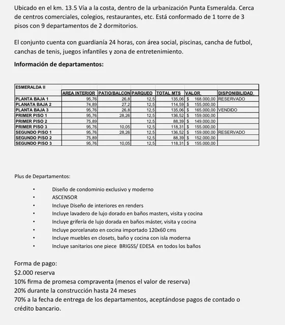 Vendo Departamentos en Proyectos en Vía a La Costa, Guayas — imagen 5
