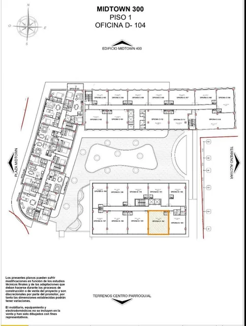 Oficina en Venta - Midtown 300, Vía a Samborondón, Guayas — imagen 2