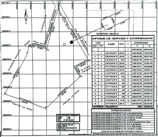En Venta Terreno 20.5 Hectáreas, Montecristi, Manabí — imagen 2