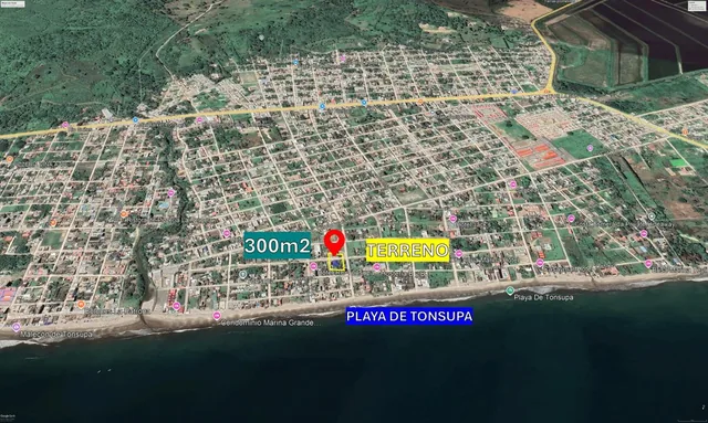 Terreno en Venta en Tonsupa 310 m² — imagen 3
