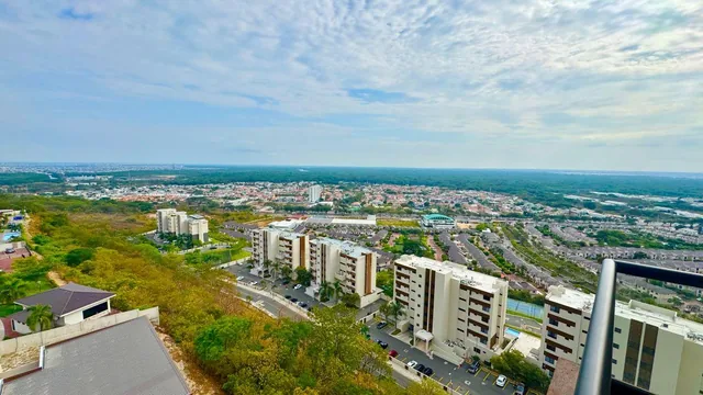Vendo en Bosques de La Costa, Departamento Nuevo, Piso, Alto, 2 Dorm Balcón Extraordinaria, Vista, Guayas — imagen 2