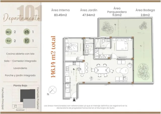 Proyecto Artemisa Departamentos Tumbaco - Mar 2027 — imagen 3