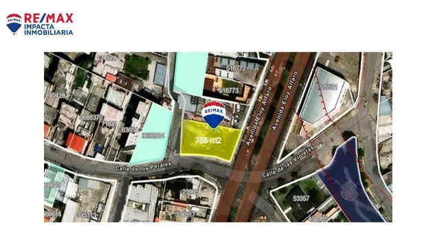 Venta Terreno 725 m² Eloy Alfaro Esquinero — imagen 5