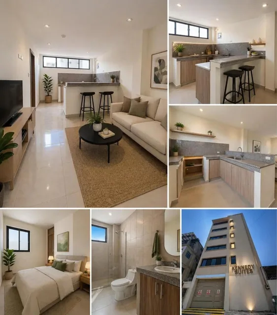 Departamento en Venta en Guayaquil, Kennedy, 2 Dorm., 1 Baño, 98 m², Vista a Calle Tranquila, Guayas — imagen 2