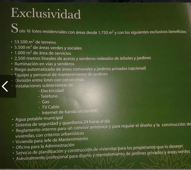 Tumbaco Terreno con Concepto Ecologico de Venta en Urb. Exclusiva (Unifamiliar) — imagen 2
