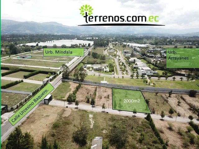 Terreno de Venta en Puembo 2.000 m². Urb. Valle Montana II — imagen 2