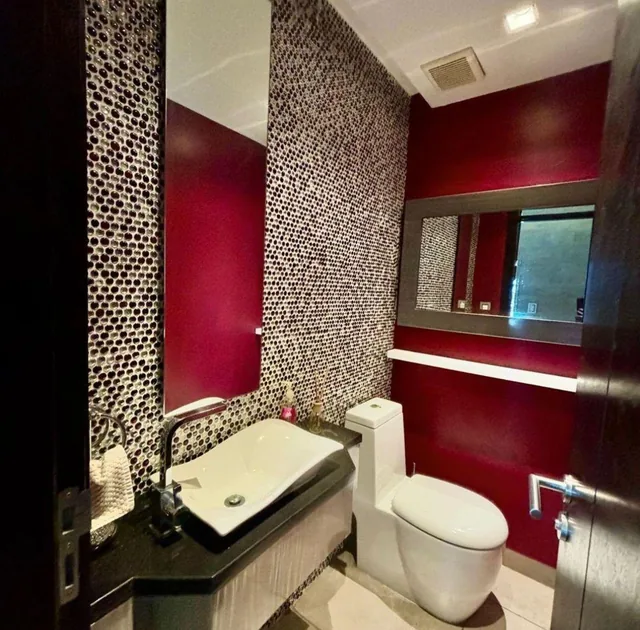 En Venta Departamento Amoblado de 3 Dorm, en River Towers Samborondon, Hermosa Vista Al Rio, Guayas — imagen 4