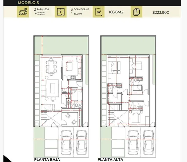 Venta de Casa en Urbanización Al Sol, Guayas — imagen 2
