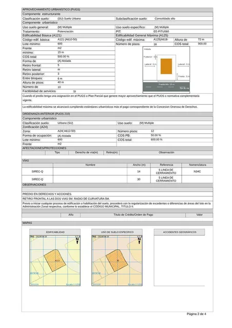 Terreno en Venta Sector La Carolina — imagen 2