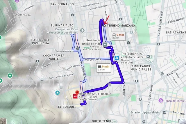 Terreno en Venta La Concepción Norte de Quito — imagen 2