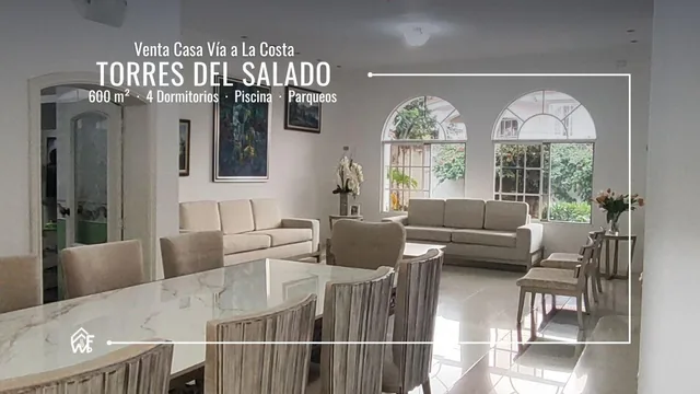 Venta Casa en Vía a La Costa | 1.780 m² de Terreno | Piscina, Jacuzzi y Cancha | $870.00, Guayas — imagen 5