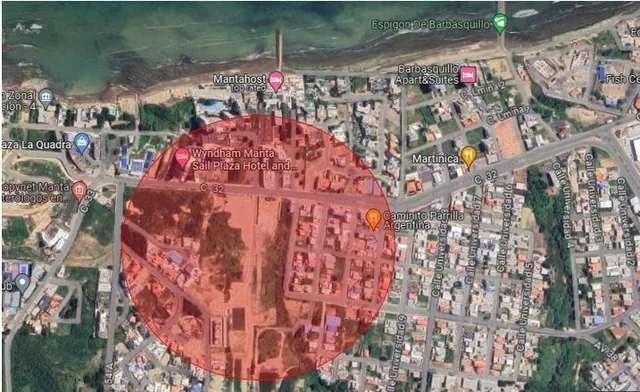 Vendo Terreno en Lomas de Barbasquillo 14.450 m², Manabí — imagen 2