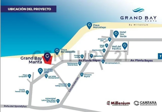 Departamentos de Lujo en Venta en Proyecto Grand Bay - Manta, Manabí — imagen 2
