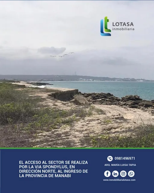 Terreno 40.270 m² Puerto Lopez Frente Al Mar, Manabí — imagen 3