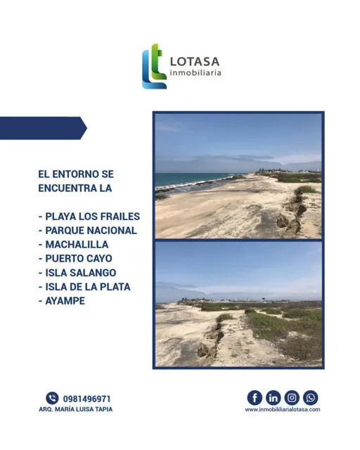 Venta Terreno 43.630 m² Puerto Lopez Prov. de Manabi, Manabí — imagen 3