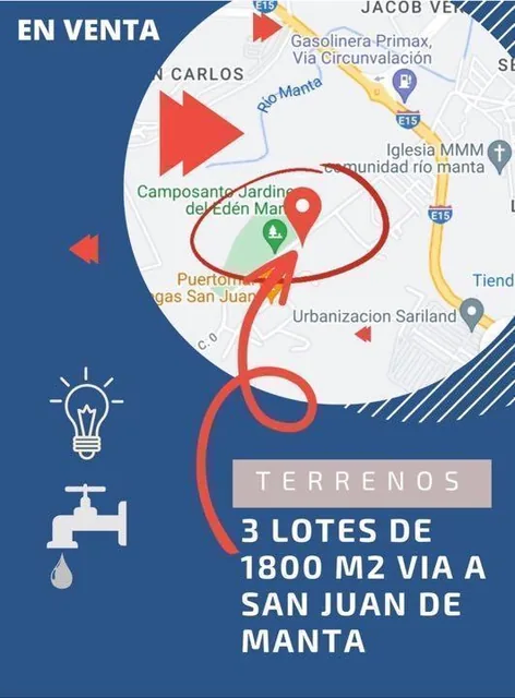 Terreno en Parque Industrial, Manabí — imagen 2