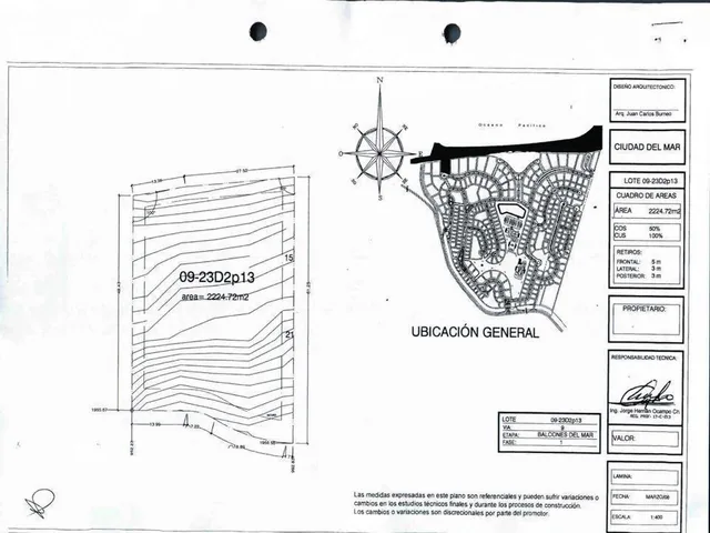 Terreno Para Edificio 1era Línea de Mar Ciudad del Mar Mkeller, Manabí — imagen 4