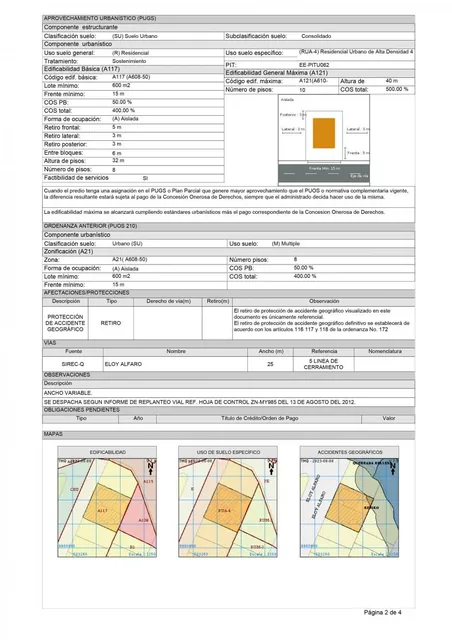 Lote Excelente Ubicación / Vista - Para Proyecto Inmobiliario — imagen 3