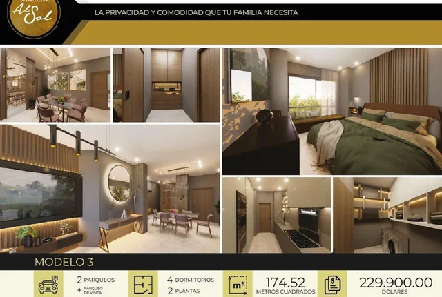 Venta de Casa en Urb. Al Sol, Samborondón, 4 Dorm, Guayas — imagen 4