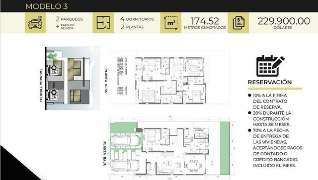 Venta de Casa en Urb. Al Sol, Samborondón, 4 Dorm, Guayas — imagen 3