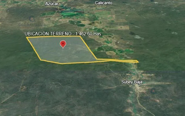 Venta de Terreno en Santa Elena, Comuna Sube y Baja. 1.462has G. P — imagen 4