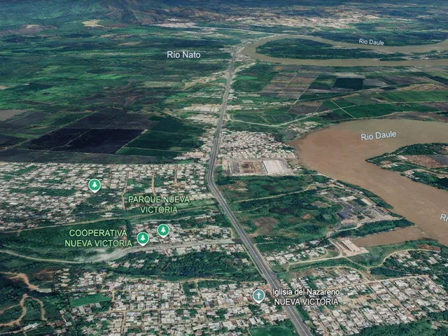 Terreno en Venta E 24 Ha en Vía a Daule, Entre Km²0 - 30, Guayas — imagen 3
