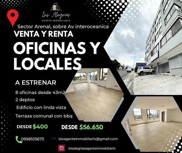 Venta Oficina a Estrenar, Sector Arenal Tumbaco — imagen 4
