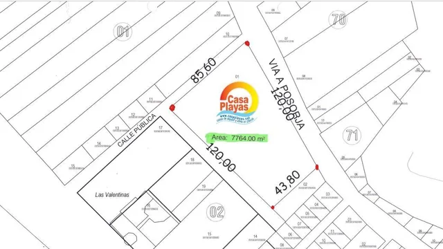 Terreno Comercial de Venta en Playas, Vía a Data Km 5 de 7.764 m. Guayas — imagen 4