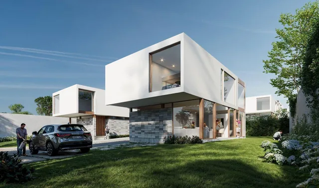 Hermosas Casas Modernas de Tres Habitaciones de Venta en Pacho Salas Tumbaco! a Estrenar! — imagen 3