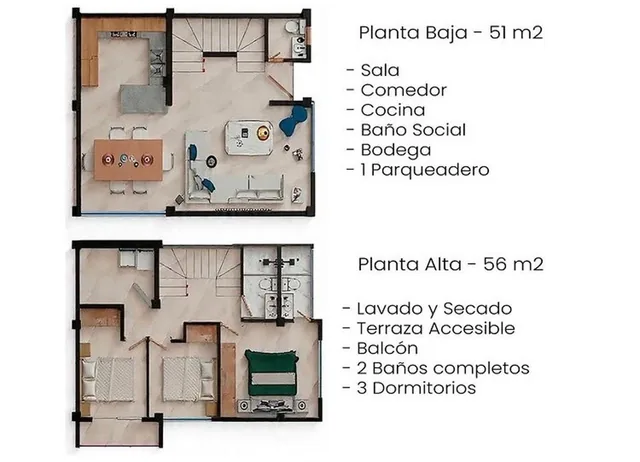 Casas Modernas Asegura Tu Futuro Hogar. plan Miti Miti — imagen 2