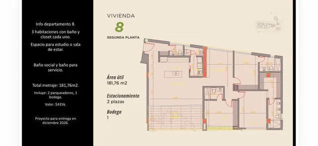 Departamento - Tumbaco — imagen 2