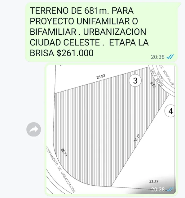 En Venta Terreno Bifamiliar Ideal Para Proyectos Ciudad Celeste, Vía Samborondón, Guayas — imagen 2