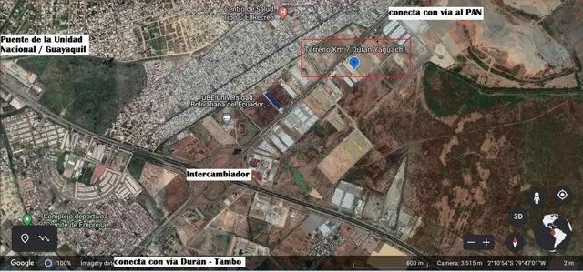 En Venta Terreno Comercial en Venta Km 7 Vía Durán Yaguachi - K. Aguirre, Guayas — imagen 4