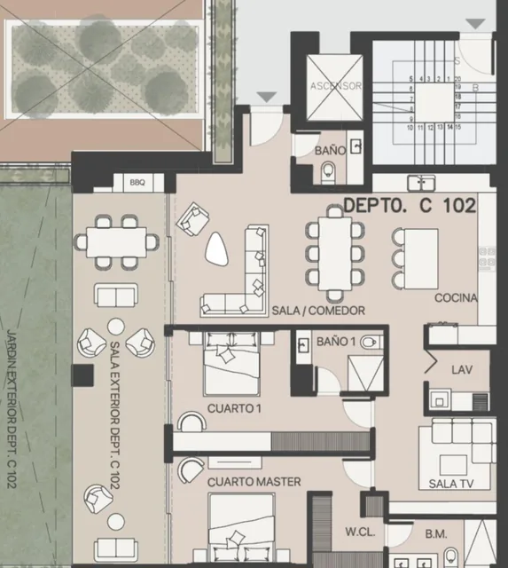Departamento de Venta en Proyecto Puembo — imagen 2